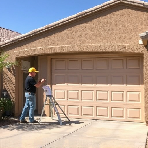 quick garage door repair in Tucson