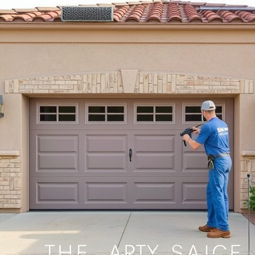quick garage door repair in Tucson