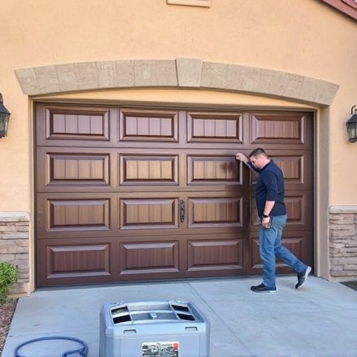 quick garage door repair in Tucson