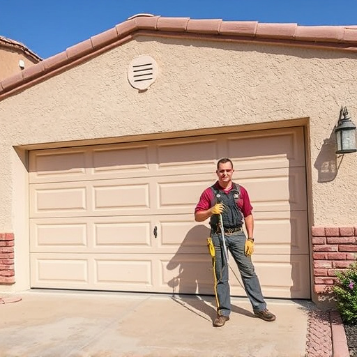 quick garage door repair in Tucson