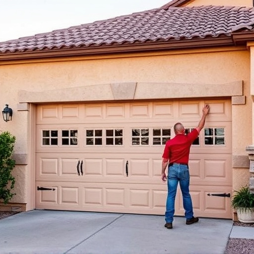 quick garage door repair in Tucson