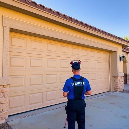 trusted garage door service in Tucson