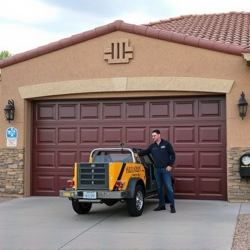 trusted garage door service in Tucson