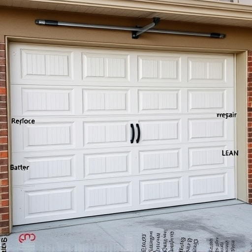 when to replace vs repair a garage door panel