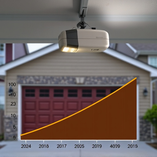 average lifespan of a residential garage door opener