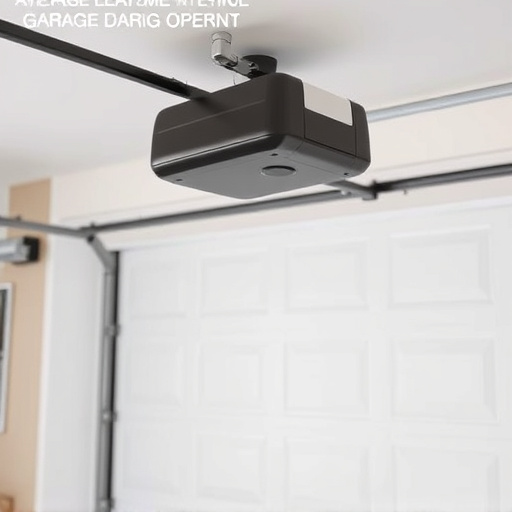 average lifespan of a residential garage door opener