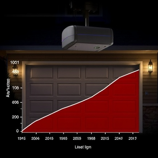 average lifespan of a residential garage door opener