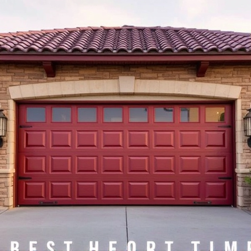 best time of year to schedule garage door maintenance in AZ