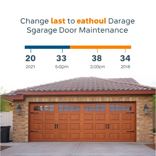 best time of year to schedule garage door maintenance in AZ
