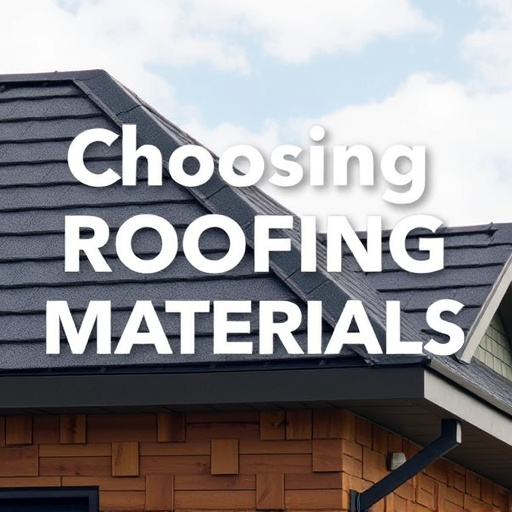 Choosing Roofing Materials