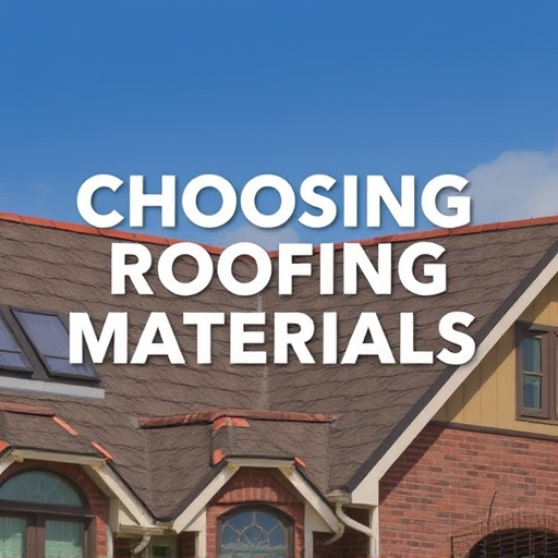 Choosing Roofing Materials