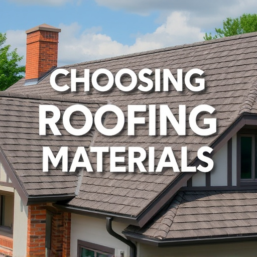 Choosing Roofing Materials