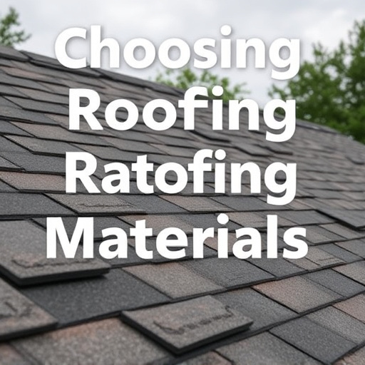 Choosing Roofing Materials