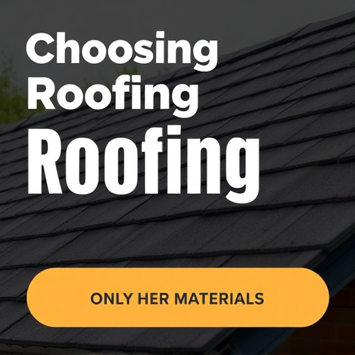 Choosing Roofing Materials