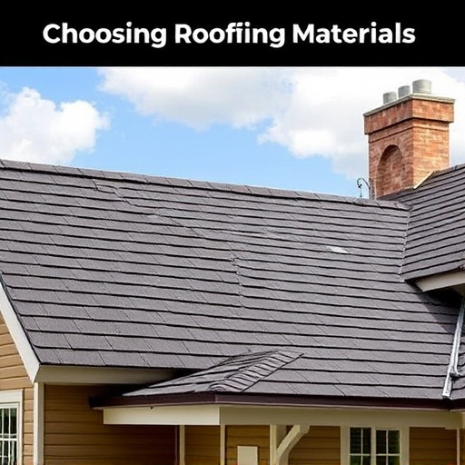 Choosing Roofing Materials