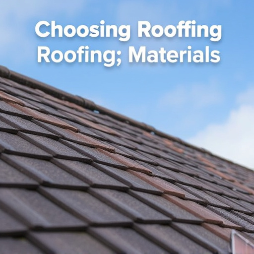 Choosing Roofing Materials