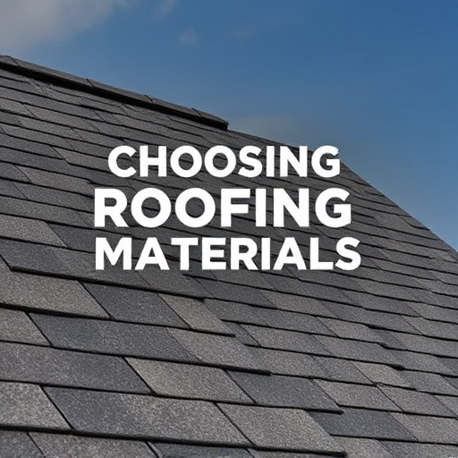 Choosing Roofing Materials
