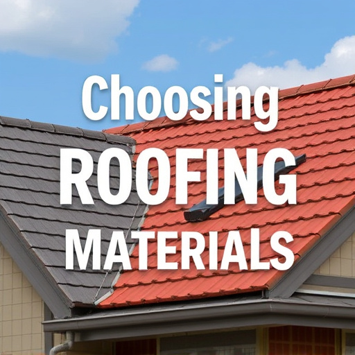 Choosing Roofing Materials