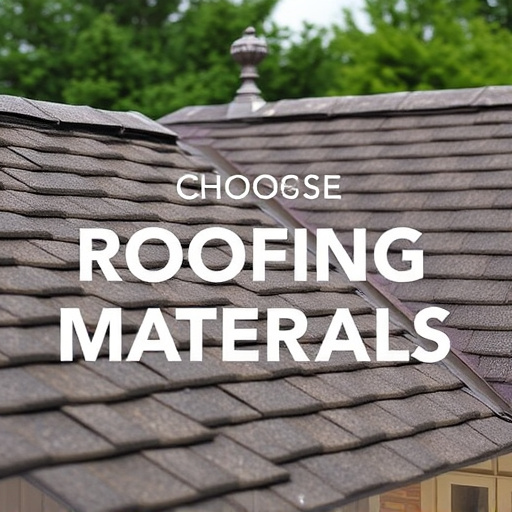 Choosing Roofing Materials
