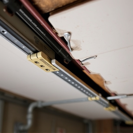 common causes of broken garage door tracks and rollers