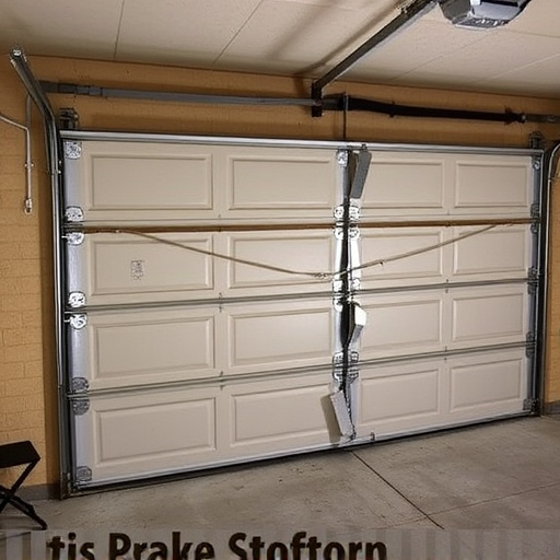 common causes of broken garage door tracks and rollers