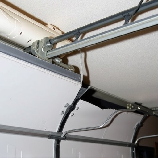 common causes of broken garage door tracks and rollers