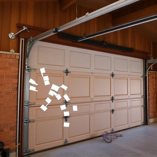 common causes of broken garage door tracks and rollers