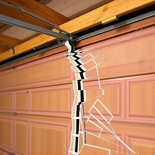 common causes of broken garage door tracks and rollers