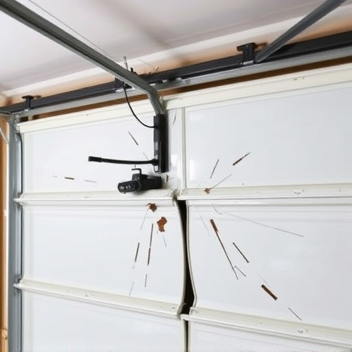 common causes of broken garage door tracks and rollers