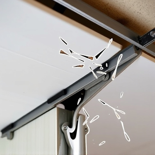 common causes of broken garage door tracks and rollers