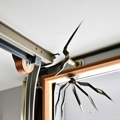 common causes of broken garage door tracks and rollers