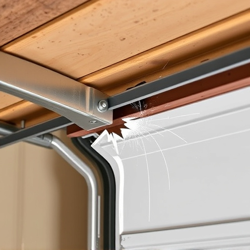 common causes of broken garage door tracks and rollers