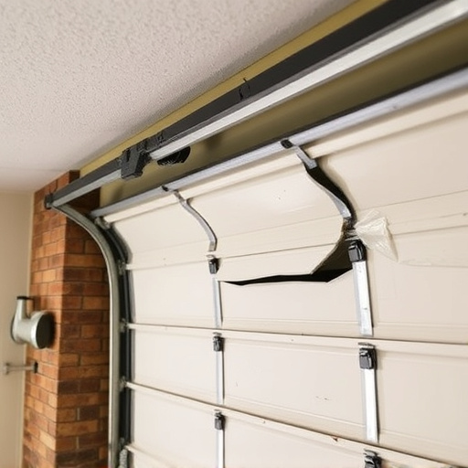 common causes of broken garage door tracks and rollers