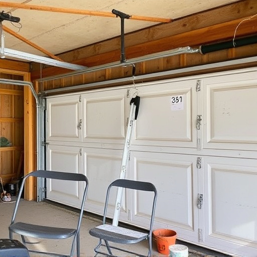 common causes of broken garage door tracks and rollers
