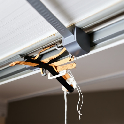 common causes of broken garage door tracks and rollers