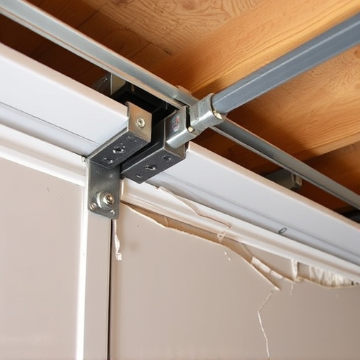 common causes of broken garage door tracks and rollers