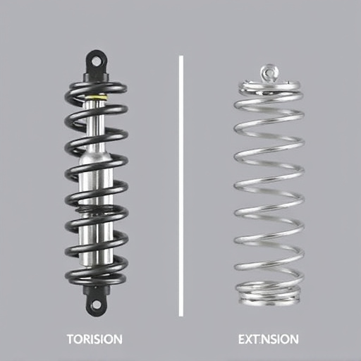 difference between torsion and extension springs explained