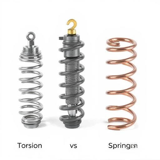 difference between torsion and extension springs explained
