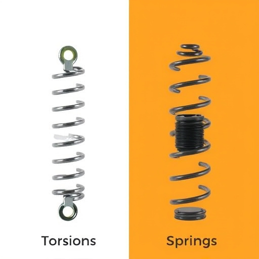 difference between torsion and extension springs explained