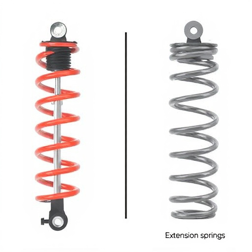 difference between torsion and extension springs explained