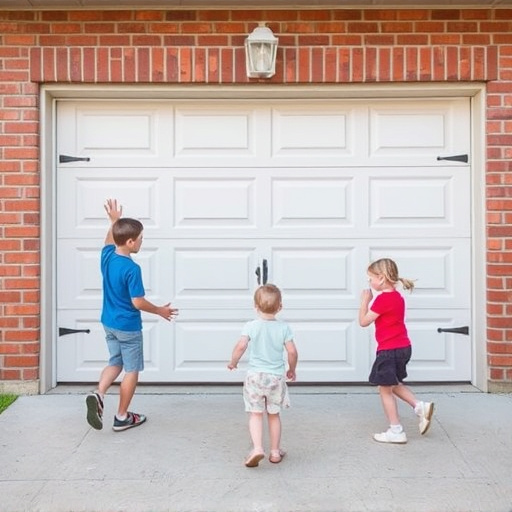 garage door safety tips for families with children