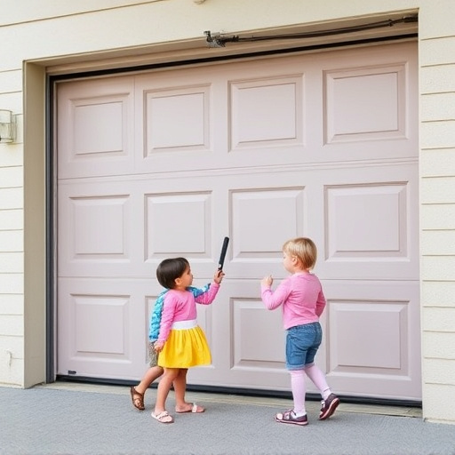 garage door safety tips for families with children