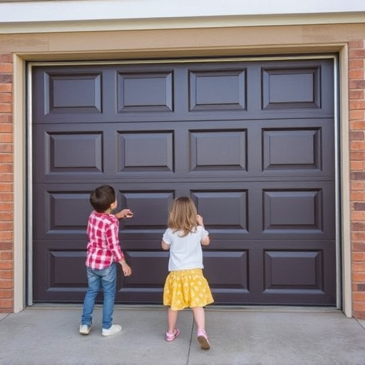 garage door safety tips for families with children
