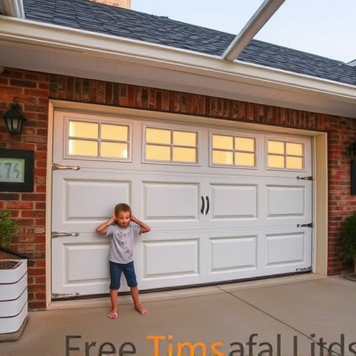 garage door safety tips for families with children