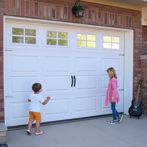 garage door safety tips for families with children