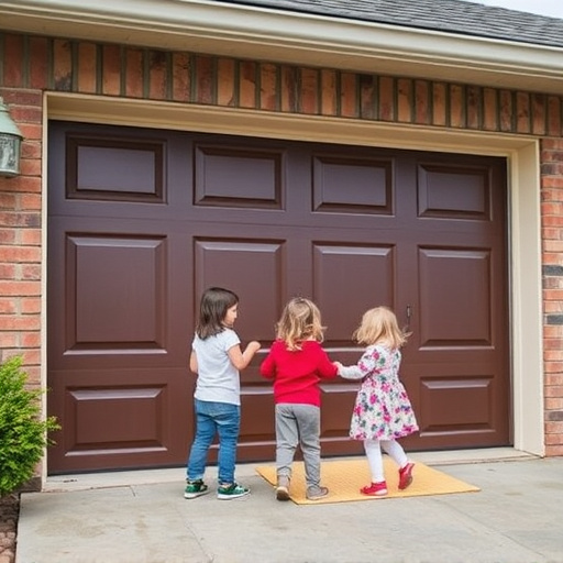garage door safety tips for families with children