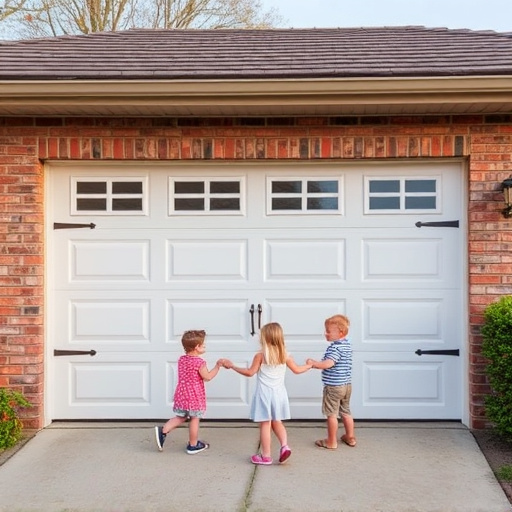 garage door safety tips for families with children