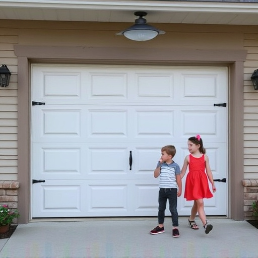 garage door safety tips for families with children