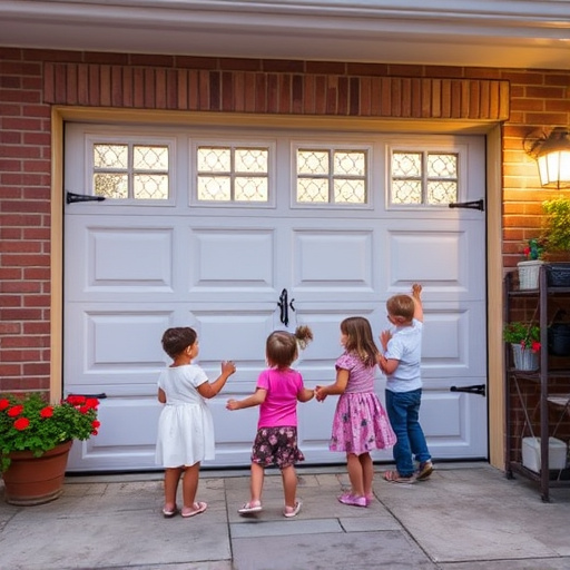 garage door safety tips for families with children