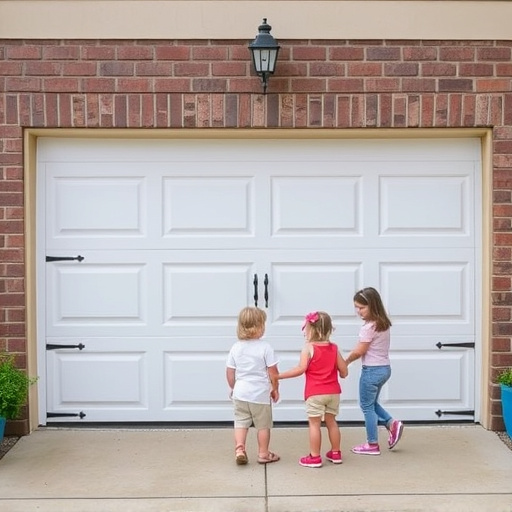 garage door safety tips for families with children